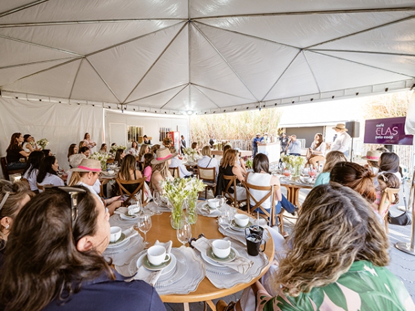Café Elas Pelo Coop debate rentabilidade e gestão no campo durante a Bahia Farm Show