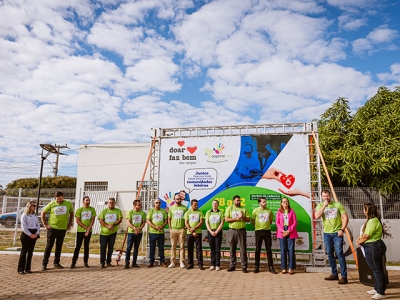 Campanha Doar Faz Bem supera expectativa e atinge a marca de 520 bolsas de sangue coletadas